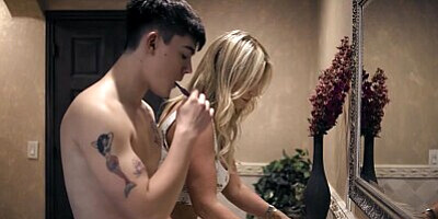 ADULT TIME - Rachael Cavalli Loses Her Contacts & Fucks Her Stepson By Accident!