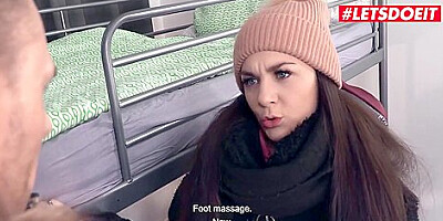 Oxana Chic Gorgeous Ukrainian Teen 18+ Fucks Horny Stranger At The Hotel - (+18)