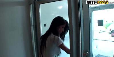 Nessa Devil is caught for further copulation