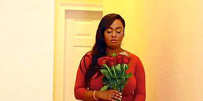 Layton Benton And Ricky Spanish - Ebony Plump Housewife Enjoys Long Dick