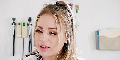 Big Ass Babe Knows Better Than Doctor What Patient Needs With Anna Claire And Claire Clouds