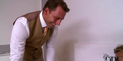 Kathia Nobili is fond of being double penetrated