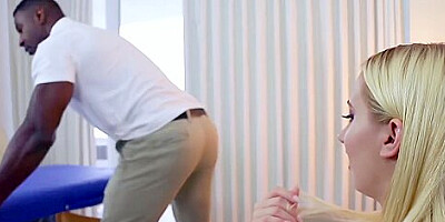 Sierra Nicole - Teens 18+ Love Black Cocks Cute Blonde Babe Fucked By Masseurs Hard Cock