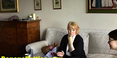 teen 18+ Vendula comes to her 1st casting EVER with her Step mom!
