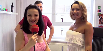 German Casting at her office