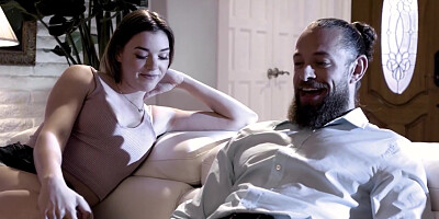 Horny Dilf Cant Repress The Urge To Fuck His Hot Stepniece Anny Aurora