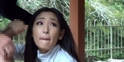 Hot japanese av model is a horny MILF enjoying a fucking