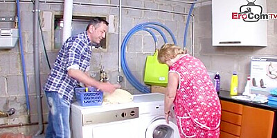 German Old Ugly Grandma Get Fucked In Her Mature Pussy