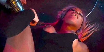 Kiki Minaj And Danny D In Dark-skinned Bitch Takes Massive Cock Deep In Her Cocoa Pussy