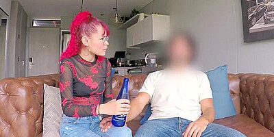 Emo Redhead Sucks Dick