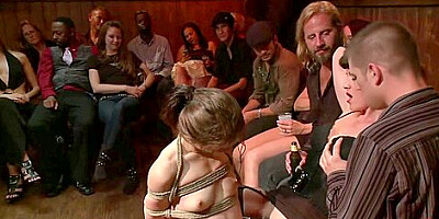 Slim Flexible Slave Public Shagged With Sensi Pearl And Mark Davis