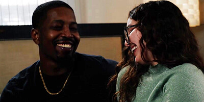 UP CLOSE - Stunning Leana Lovings Absolutely Wants Isiah Maxwell's Huge Dick Inside Her! CUM ON ASS