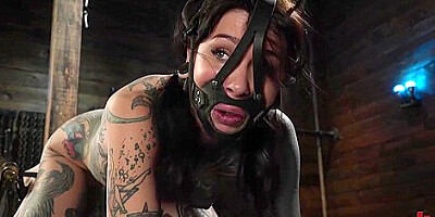 Down And Dirty Bdsm For Nasty Tattoo Whore Krystakaos