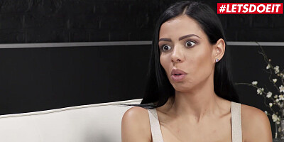 LETSDOEIT - Canela Skin - Big Tits Spanish MILF Gets Her Fat Ass BBC Drilled