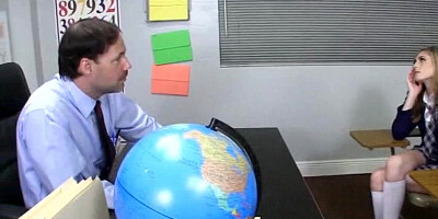 Group of schoolgirls fucked in the class