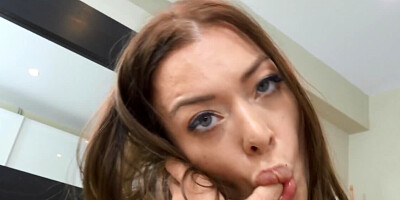 Amazing girl and stepbrother overcome rivalry thanks to sex