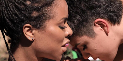 Girl invited the black teen to camping just to have lesbian sex