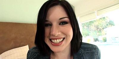 Hot teen 18+ Stoya Licks Big Cock And Takes It From The