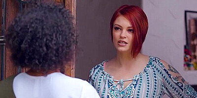 Interracial Lesbian Couple Enjoy Scout Roleplay