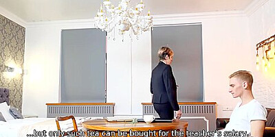 Prankster Hides Tutors Glasses And Nicely Fucks Mature Woman