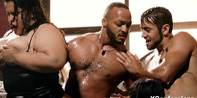 Hot Rainy Group Sex Scorpio Season On By - Alexis Tae, Erika Lust And Codey Steele