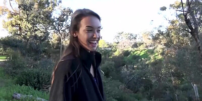 Charity Crawford Gets Her Pussy Stretched Outdoors