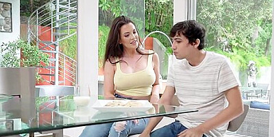 Seeing The Big Milkings Of The Step mother, The Guy Could Not Refuse Sex