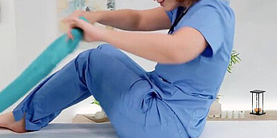 Curvy Nurse Enjoys Massage... And More... - Lasirena69