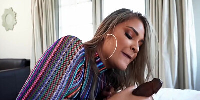 Nasty Vixen Gizelle Blanco Gets Ebony Pecker In Many