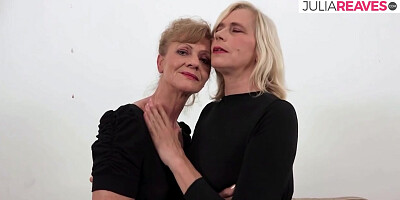 Blonde Grannies Ride Monster Black Cocks Together To Mouth Cumshots - XMature