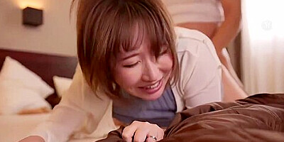 [jul-974] Short Haircut Beauty Creampie Ban Lifted. My Husbands Ex-boss Comes Over Every Month On My Dangerous Days For Creampie. Okumi Haruka Scene 3