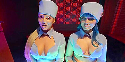Delphine Films, Kayley Gunner And Jewelz Blu In Hard Rough Sex