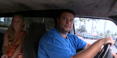 Jessica Stone is a horny bitch in cute dress that want to be banged