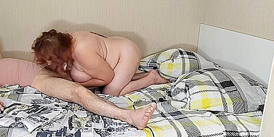Milf With Big Tits Licked His Ass And Cock And Engaged In Anal Sex