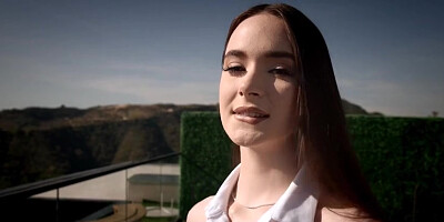 Hazel Moore: Gets Her Cute Little Ass Filled (sound Fixed)