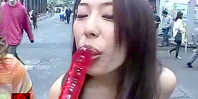 Amazing Japanese chick in Crazy Outdoor, Fetish JAV clip