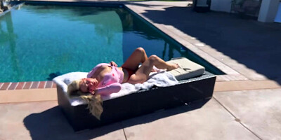 Behind The Scenes with Milf Cherry of the Month Savannah Bond As She Plays With Big Tits