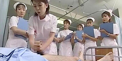 Fabulous Japanese girl Kaho Kasumi, Sasa Handa, Meguru Kosaka in Horny Nurse, Handjobs JAV video