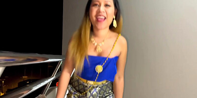 Tuktuk Fucked In Thai Traditional Dress