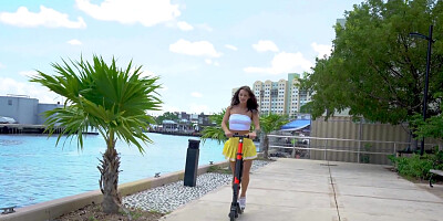 Evelin Stone - The Scooter Babe