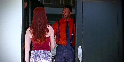 Tlbc - Ginger Fucks Huge Cock And Gets First Orgasm