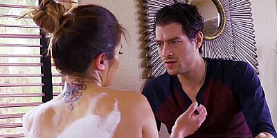 Beautiful Eva Lovia Makes Her Stepbrother Crazy About Her
