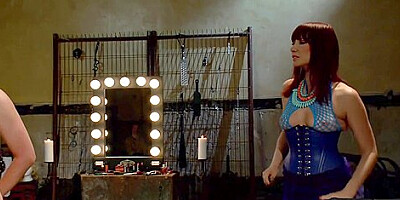 Redhead Domina Humiliate Submissive Stud