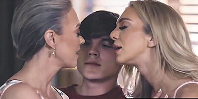 Stepmom Caught With Stepdaughter Stepson Wants Some Too! With Tiffany Watson And Dee Williams