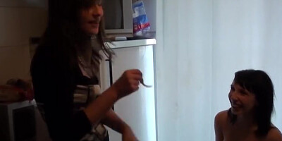 Student party with cumshots and stockings
