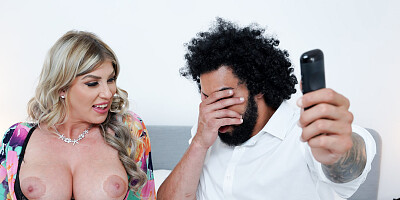 Wife with huge tits granted BBC in each hole