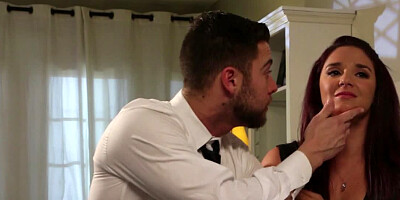 Big cock satisfies this thick ass chick in stockings