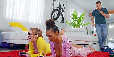 To Fap With A Butt Flap - Alina Ali, Aria Kai And Kyle Mason