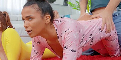 To Fap With A Butt Flap - Alina Ali, Aria Kai And Kyle Mason