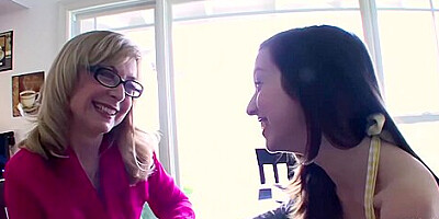 Nina Hartley And Victoria Volt - Amazing And Softcore Xxx